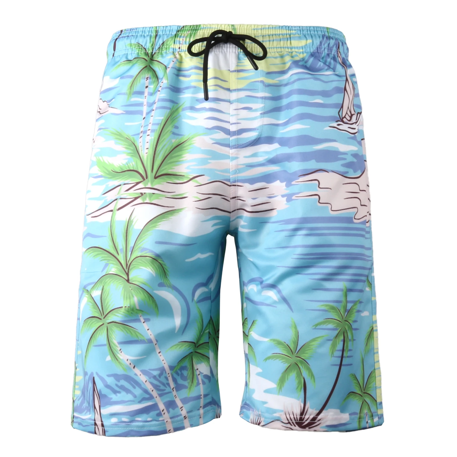 

High Quality Sublimation short mens swimming trunks waterproof pockets latest surf board shorts, Printed brilliantly