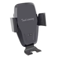 

Smart Car Phone Holder One Touch Sensing Auto Clamp Mobile Phone Holder Battery Operated Air Vent Mount Phone Stand K88C-V