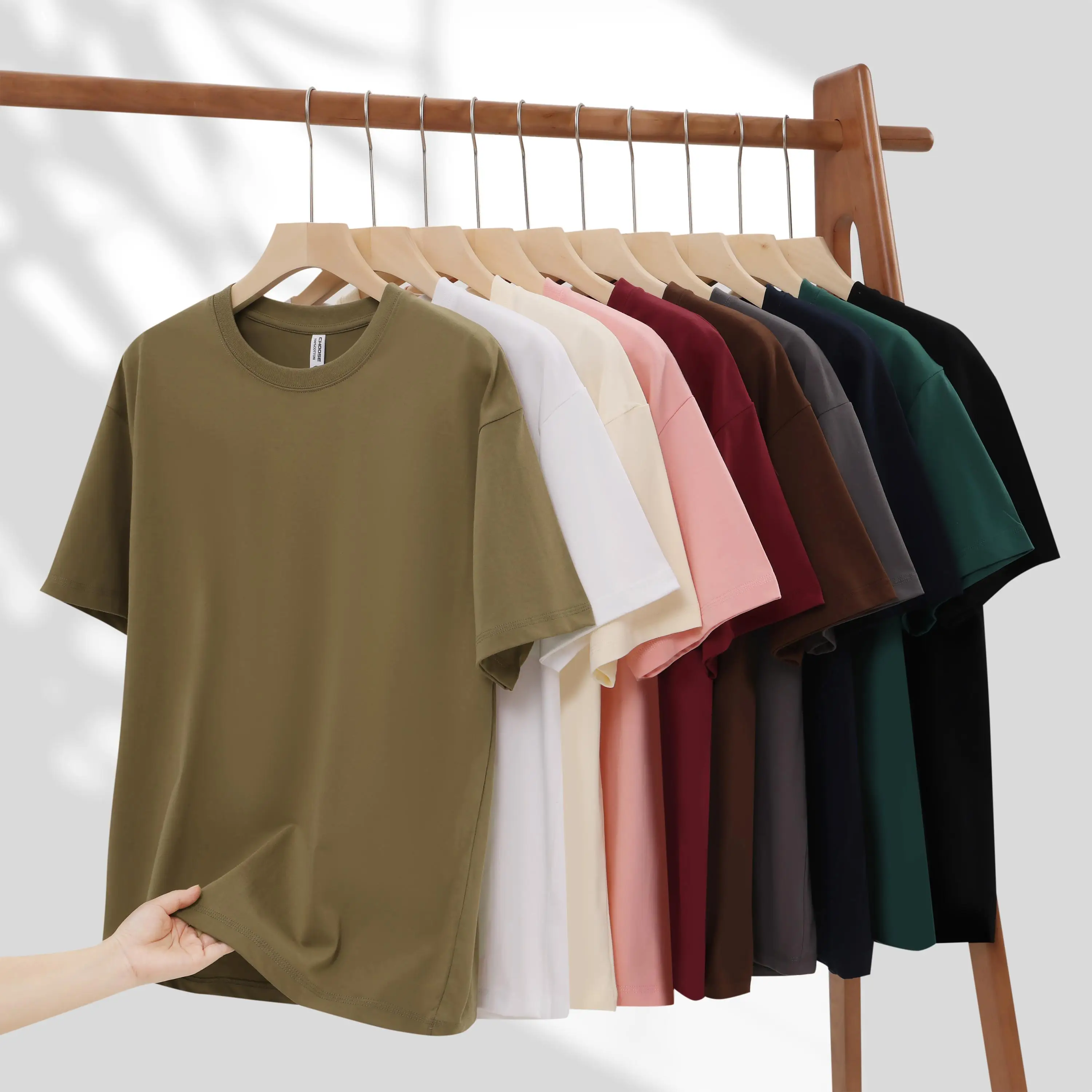 Heavyweight Vintage T Shirt 100% Cotton
