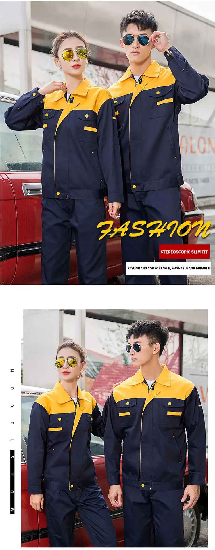 Men's Performance Custom Workwear Construction Long Sleeve Worker