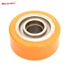 Offering 6204 Bearing 130x55mm pu roller wheels forHangcha Electric Forklift