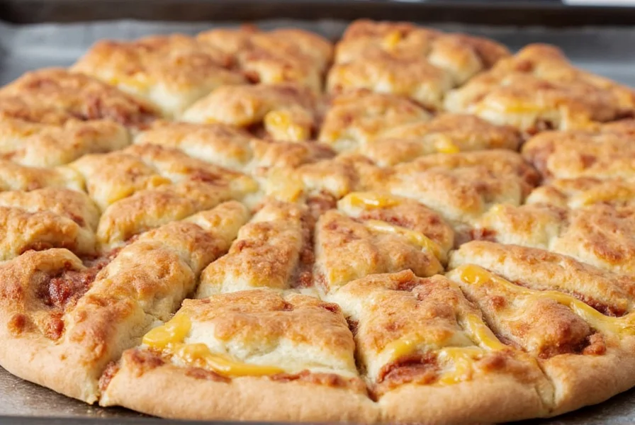 Easy Cinnamon Sugar Pizza with Crescent Rolls Recipe