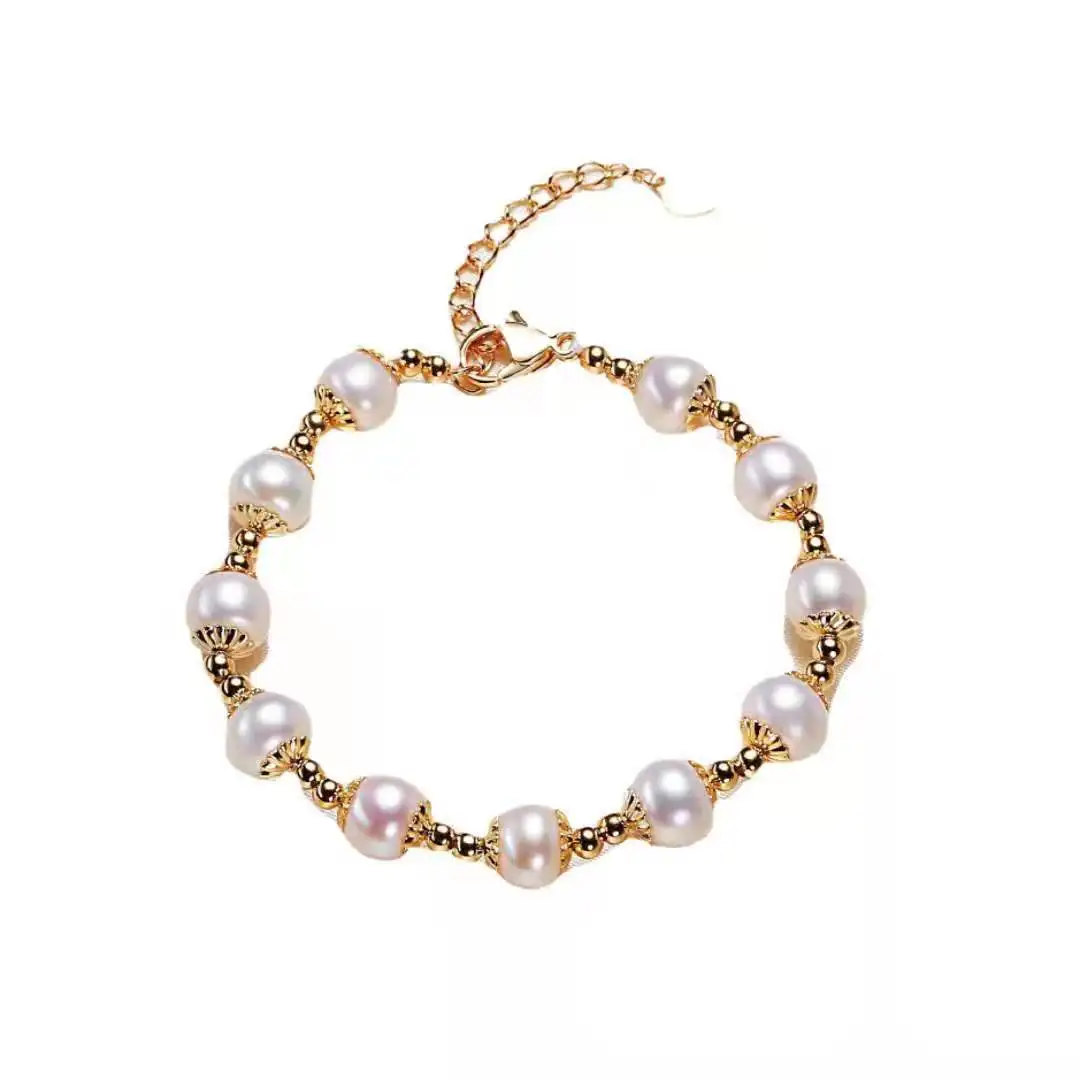 

Freshwater Pearl Bracelet Girls Jewelry, Multicolor