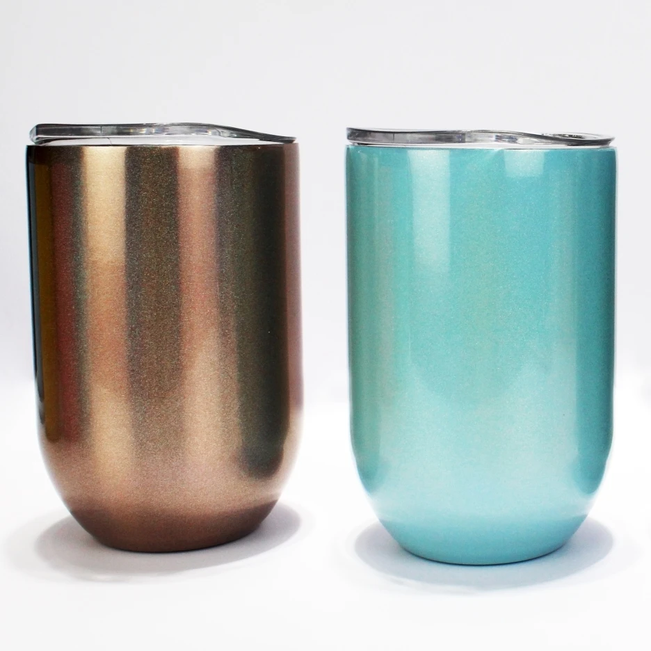 

Wholesale Double Wall Stainless Steel Vacuum Insulated Swig Egg Mug Coffee Thermos With Travel Wine Tumbler, Silver