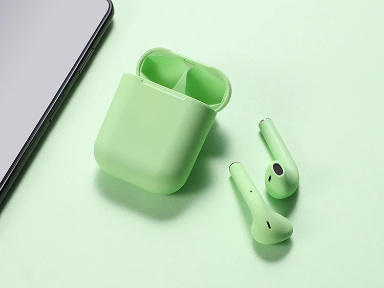 2020 tws i12 colored macaron wireless bluetooth 5.