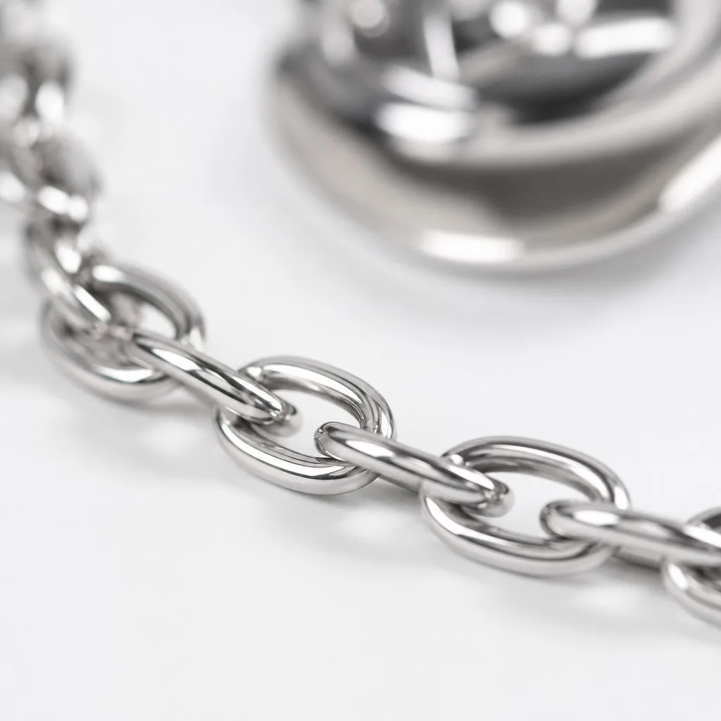 Stainless Steel Interlocking Cable Chain Links