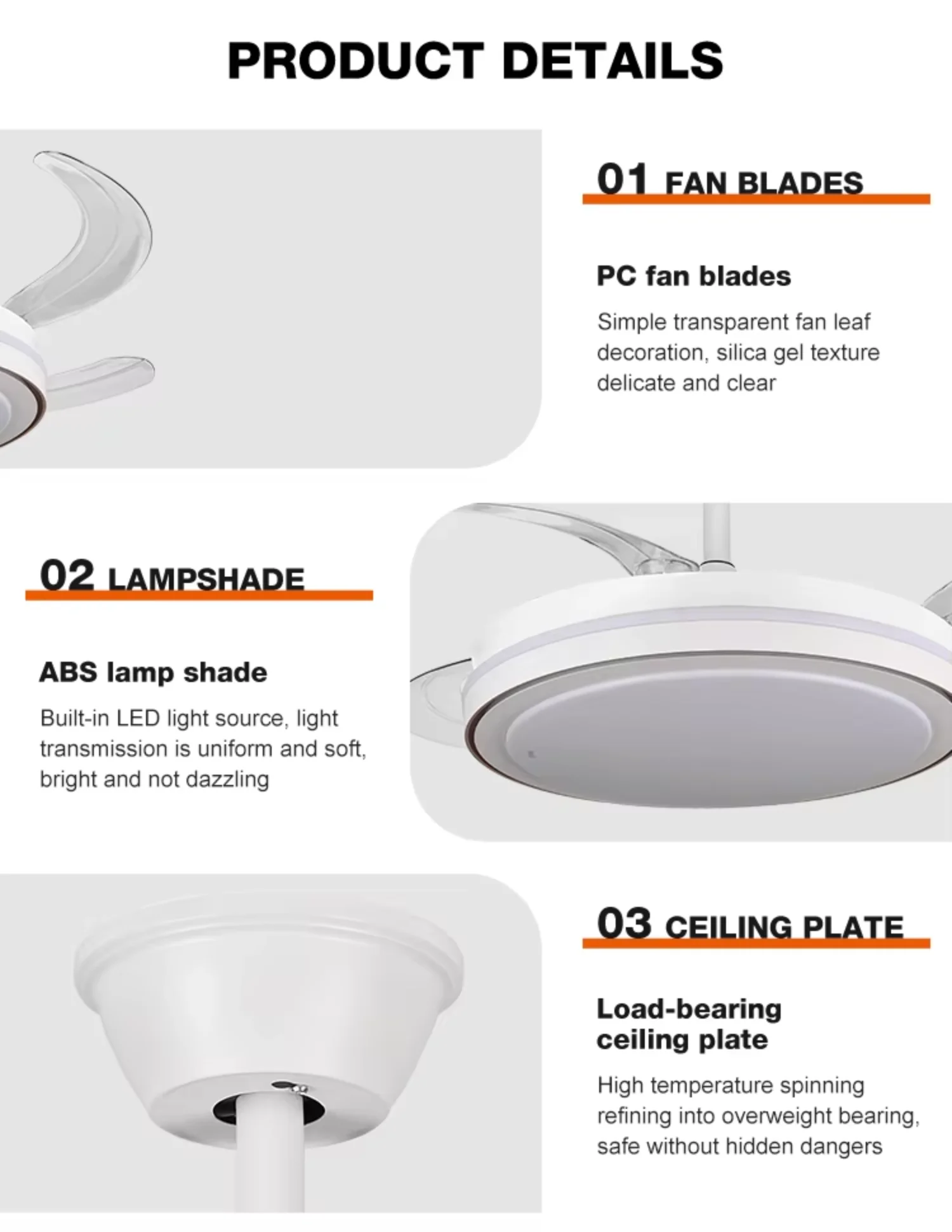 Ceiling Fan, FSD8077 - detail 12