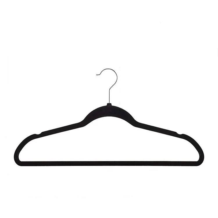 

Plastic Notched Non-Slip Suit Clothes Standard Hangers Skirt Hangers Coat Hangers