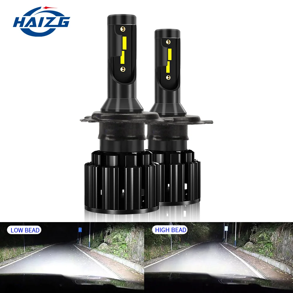 HAIZG Hotselling super bright  h7  h11 h1 Car LED Headlight H4 High power led car headlight