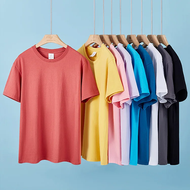 

Low MOQ Puls Size Men T-shirts Women Short Sleeve Plus Size T-Shirts Cotton Unisex T Shirts