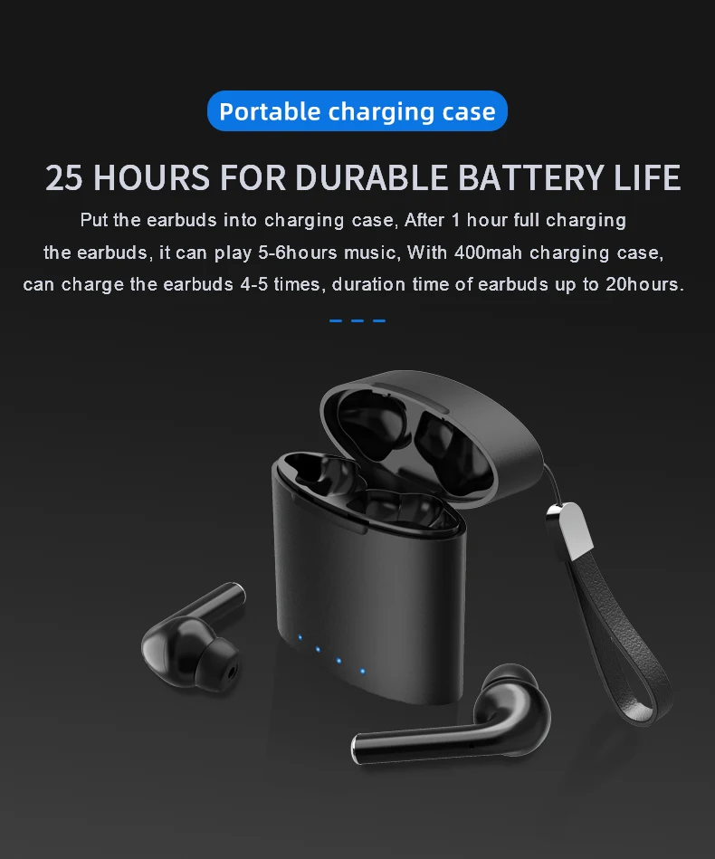 Touch control noise cancelling good bass wireless bluetooth headset with mic