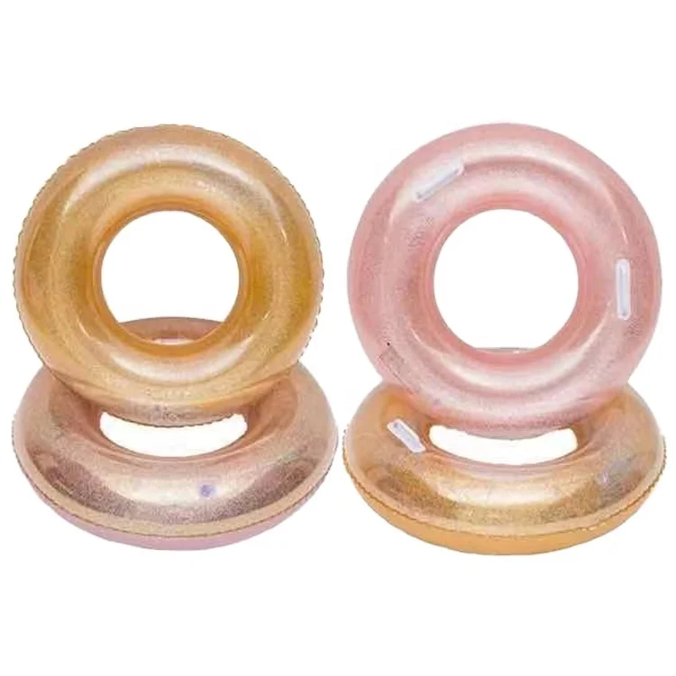 

YDM Teenager Swimming Ring Glitter Inflatable Swimming Tube, Customized color