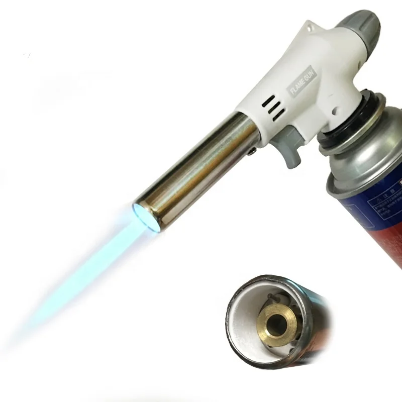 

Sell well 920 BBQ flame torch culinary stainless steel gas refill kitchen torch Soldering flame Lighter