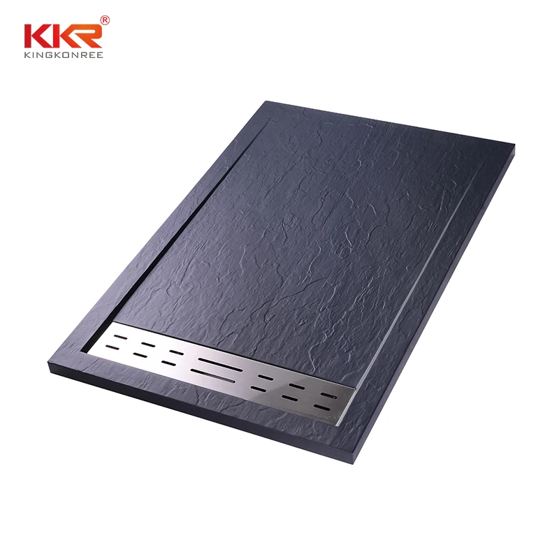 Kkr Custom Size Shower Pan Solid Surface Shower Tray Stone Buy Solid Surface Shower Traysolid