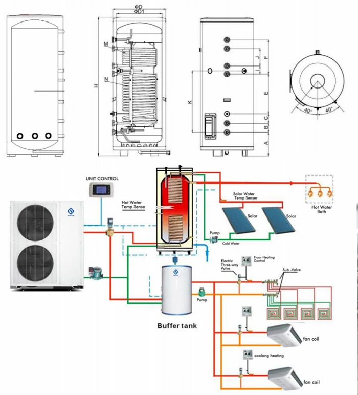 Nulite New Energy 502000l Electric Hot Water Stainless Steel Water
