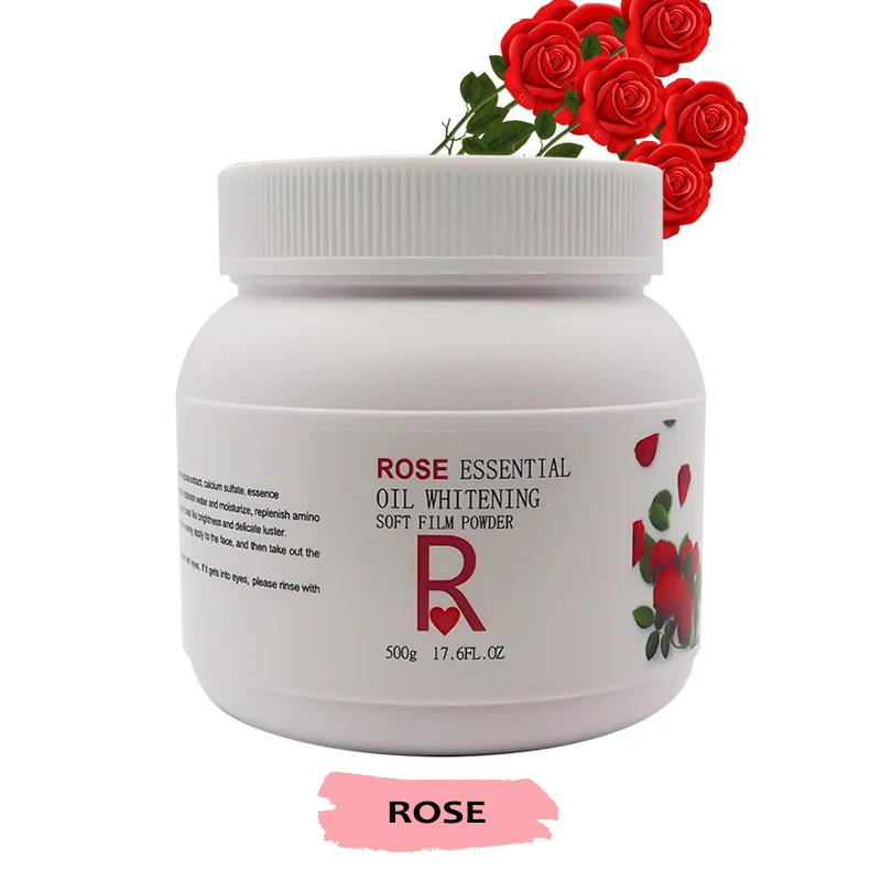 

SPA Face Anti Aging Rose Hydro Powder Mask Jelly Peel Off Mask Big Container Rose Soft Film Jelly Peel Face Powder Mask