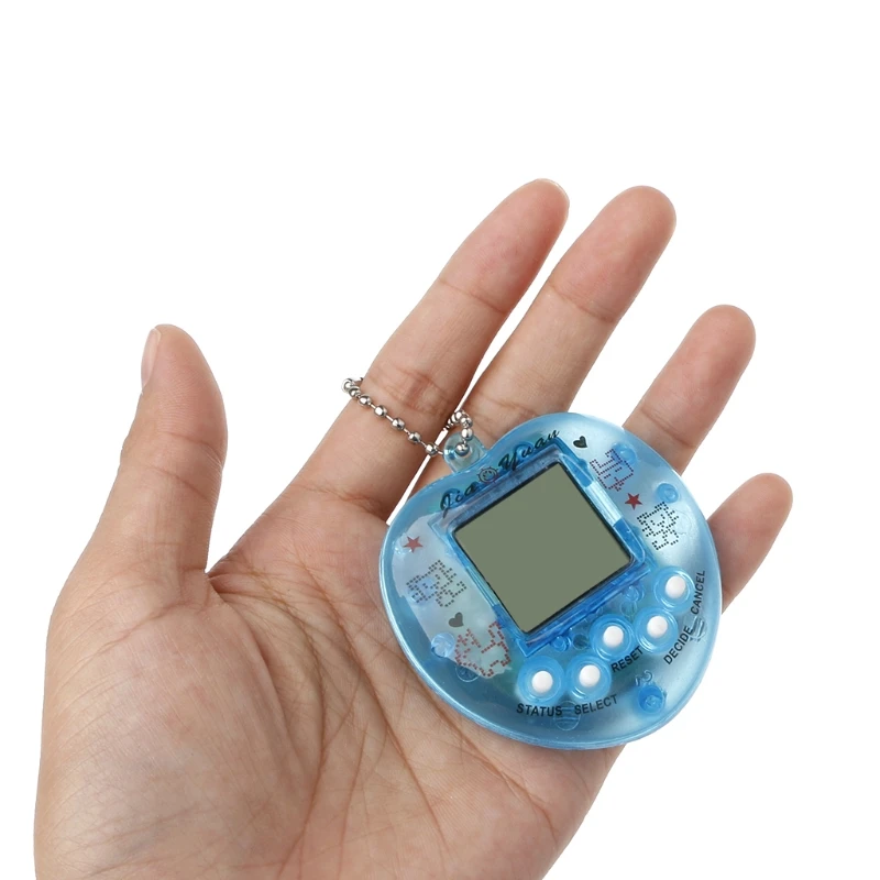 Details about   Cute Heart Shape LCD Virtual Digital Pet Electronic Game Machine With Keychain 