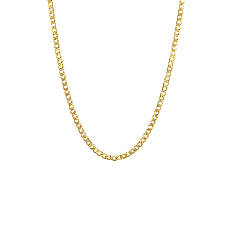 

Clavicle pendant with euramerican jewelry 18k pvd gold plated bead chain necklace romantic zircon 18k gold necklace chain, Picture