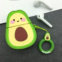 

Fruits Style 3D Avocado Case for Airpods Strawberry Silicone Case for Airpods 1 2