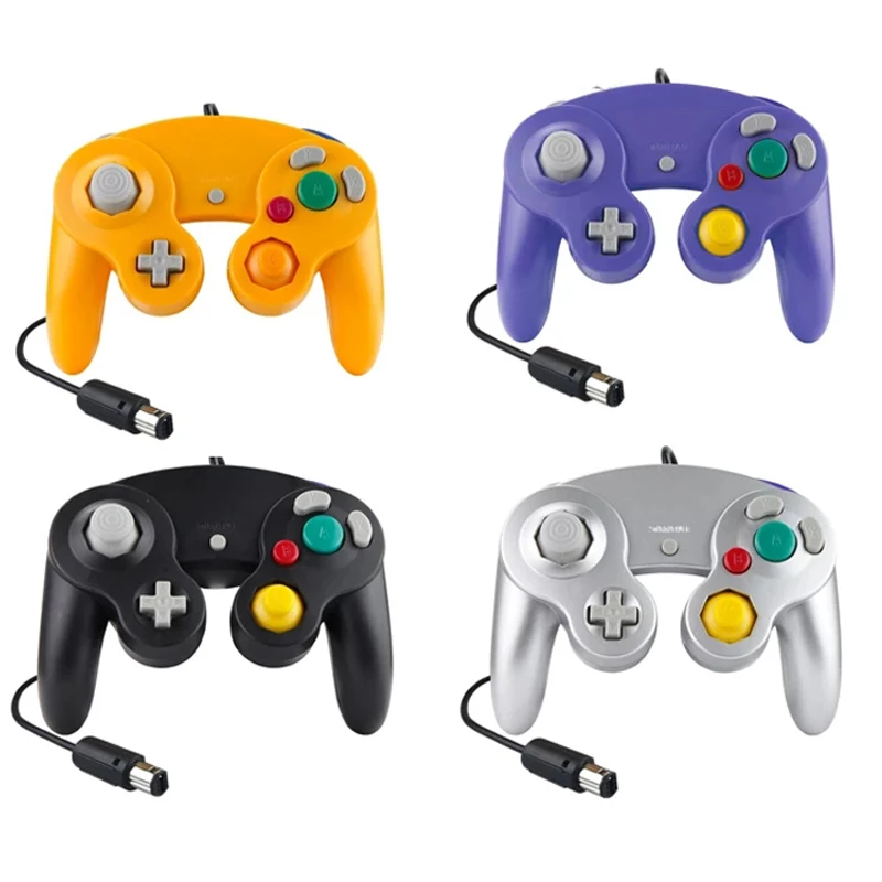 

Wired Retro Classic Gamepad For Gamecube Gaming Joystick For Wii GC NGC Mando Manette Controller