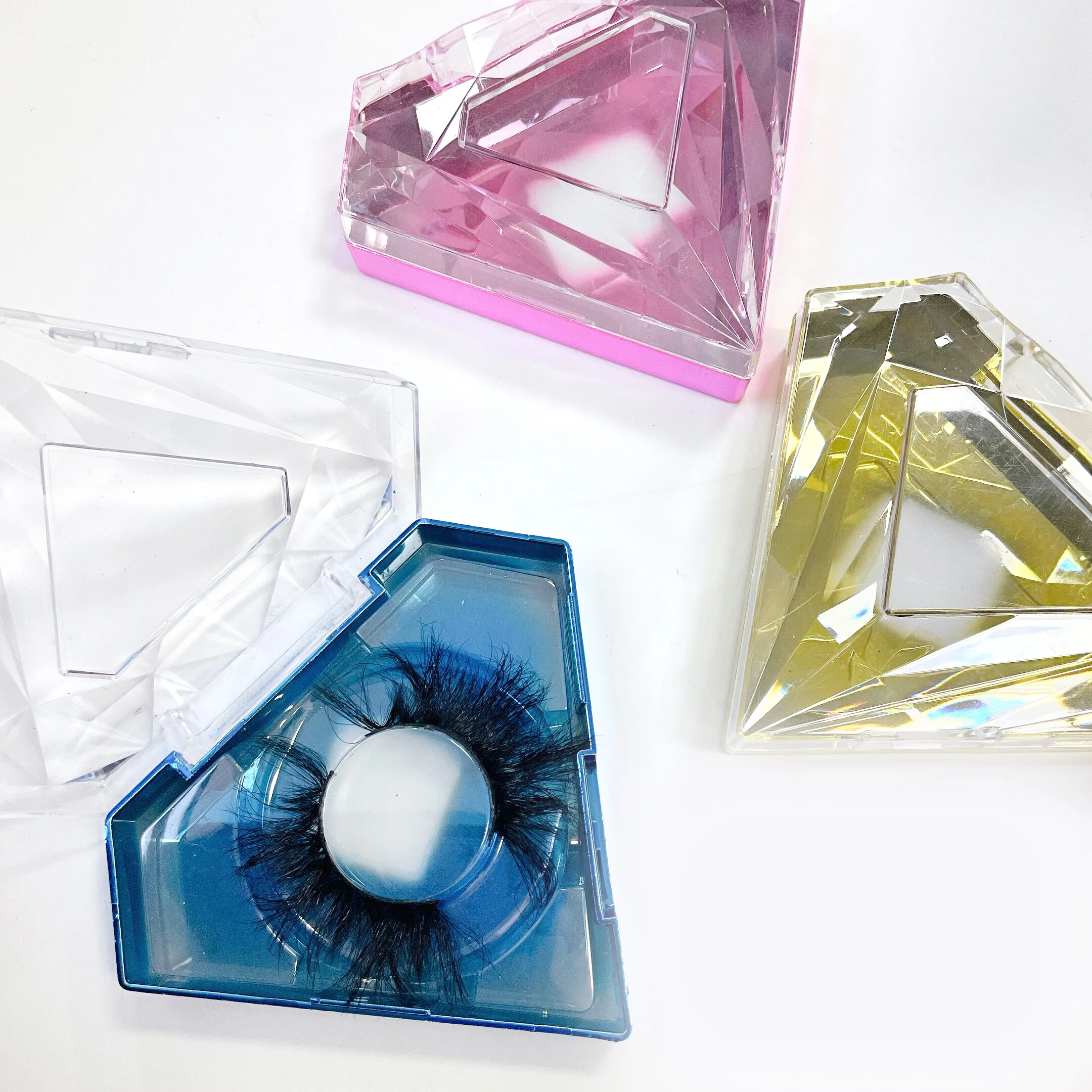 

2021 new arrivals eyelash vendor 25mm lashes3d wholesale vendor 25mm 5d eyelashes, Black