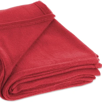 Soft Warm Rose Red Fleece Blanket Throw Microfiber Rose Red Plush ...