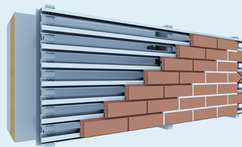 
ZSR Corium wall brick cladding system klinker price, cladding veneer tile, facing brick price 
