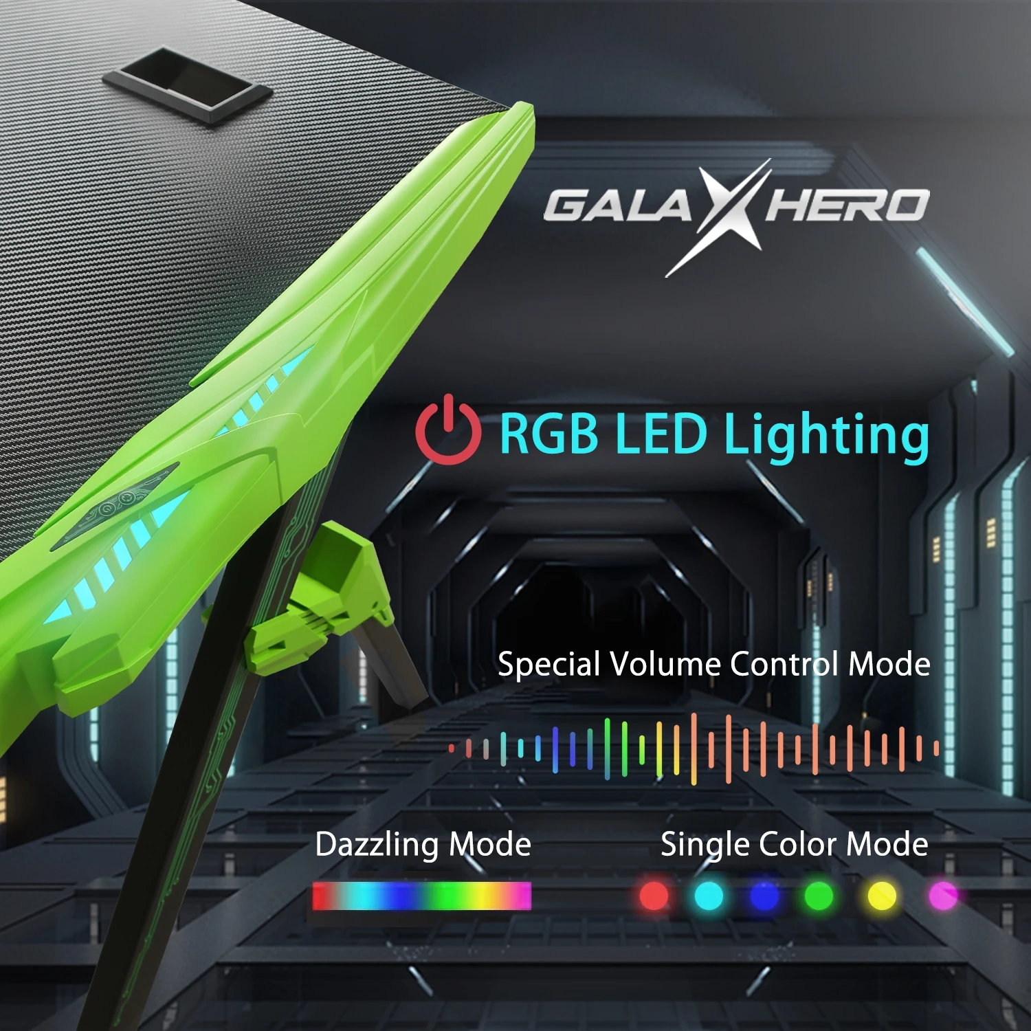 
NEW ITEM 1.2m Latest design RGB LED light gaming table PC computer gaming desk with carbon fiber MDF desktop 