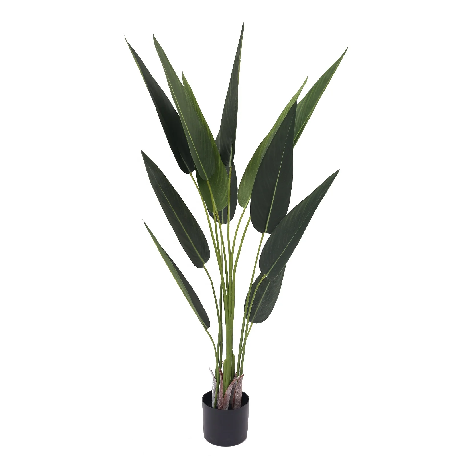 

Faux Greenery Artificial Tree in Pot 180cm Artificial Bird of Paradise Plant for Home Office Decor, Shown