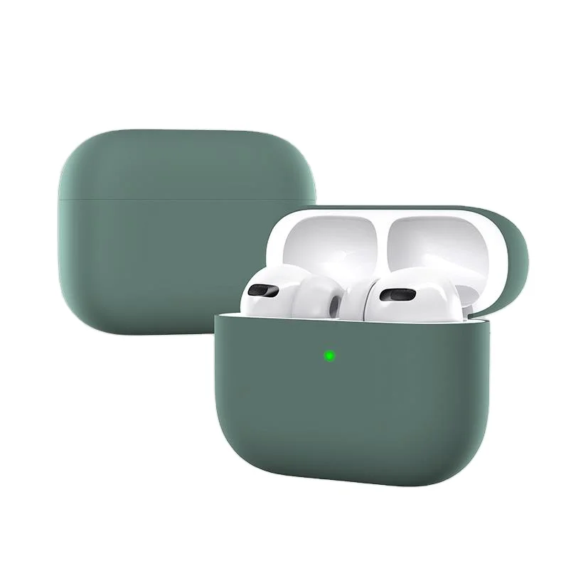 

Silicone headset cover earphone case for AirPods 1/2 and AirPods Pro, 15 colors