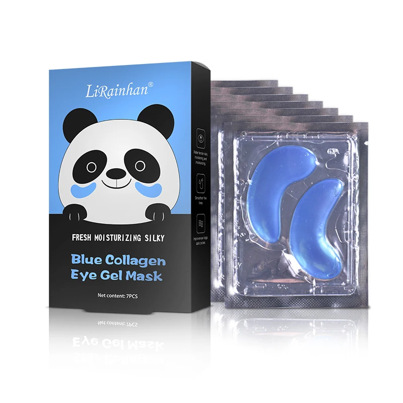 

Wholesale 1pair Blue Collagen Eye Mask In Stock