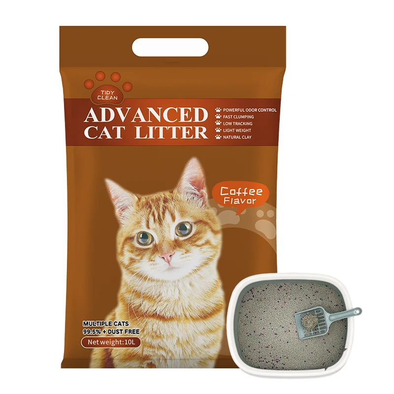 

Fragile shape and soluble degradable cat litter cat toilet sand