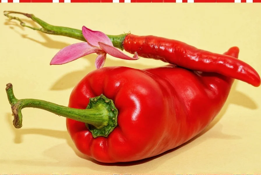 Scoville Scale Chart showing Guajillo compared to other popular peppers