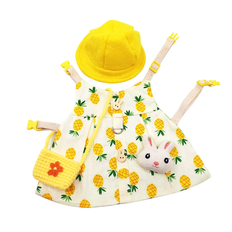 

Pet rabbit clothes traction rope rabbit costume hat rabbit Walking Harness Leashes, Picture