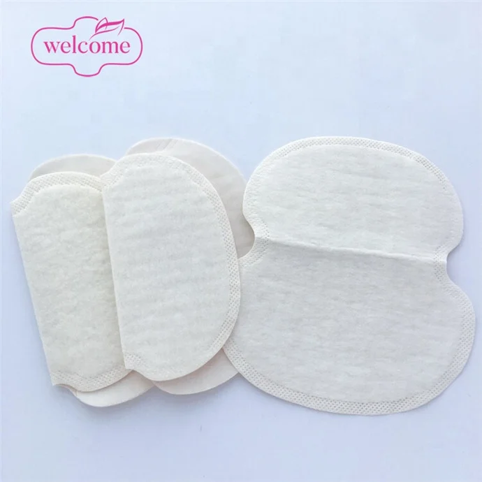

wearable men sweat pads armpit disposable absorbent nonwoven underarm sweat pad