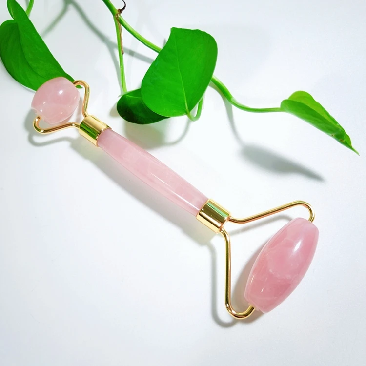 

Hot sale factory direct rose quartz roller