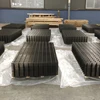 Welded reinforcing mesh from galvanized ribbed steel wire can be used for road reinforcement