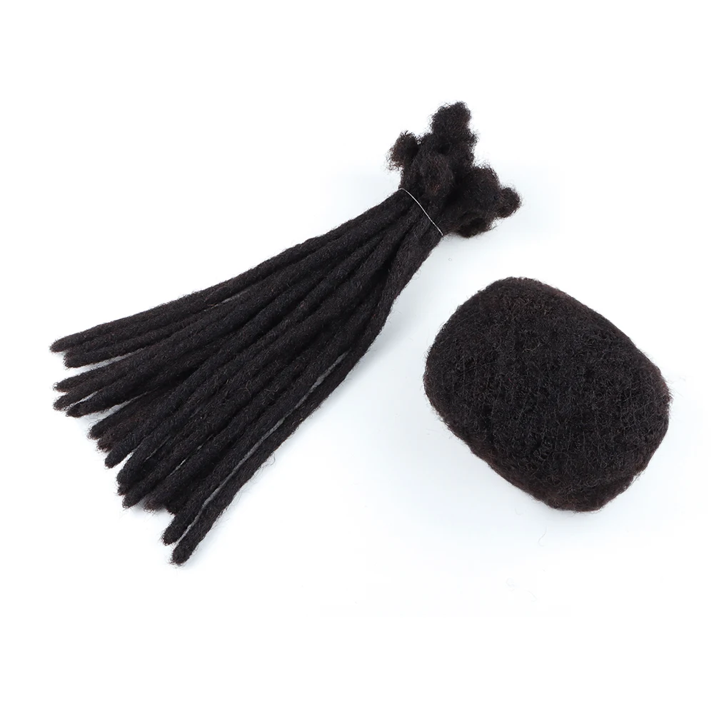 

HEFEI VAST tight afro kinky bulk hair 100% human hair for dreadlock twist braids hair off black #1b 8 10 12 14 16 inches