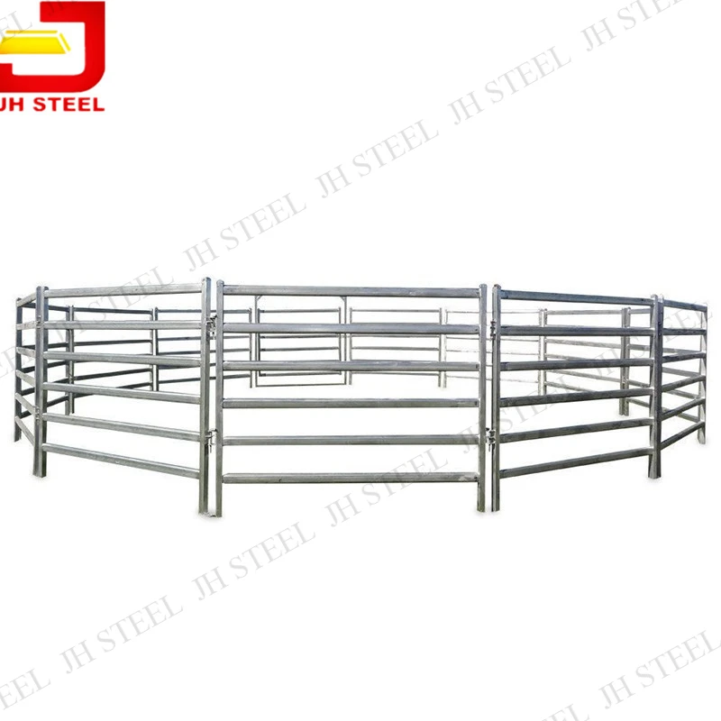 

China Professional Supplies 2020 New Galvanized Temporary Mobile Ranch Cattle Panels