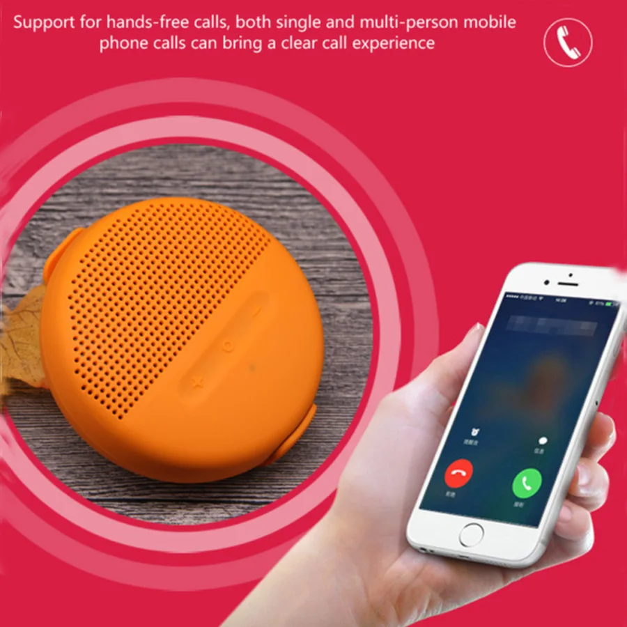 2020 hot sale mini TWS wireless stereo water floating IPX7 waterproof bluetooth speaker for swimming pool - ANKUX.COM