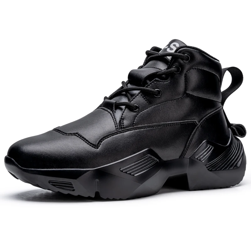 

High quality white men sports shoes fashion hot style high top sneakers