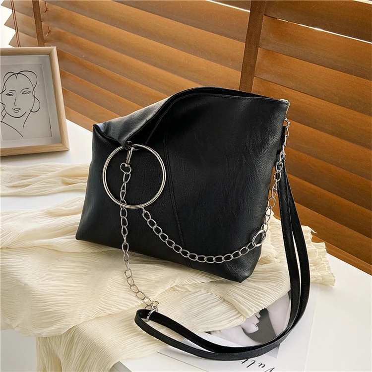 

High Capacity Autumn Winter Cool Girl Cute Tote Hand Bags, As picture
