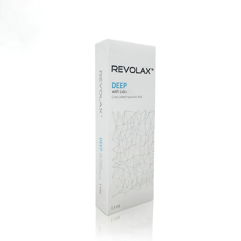 

ce korean revolax 1.1ml crosslinked hyaluronic acid dermal filler, Transparent