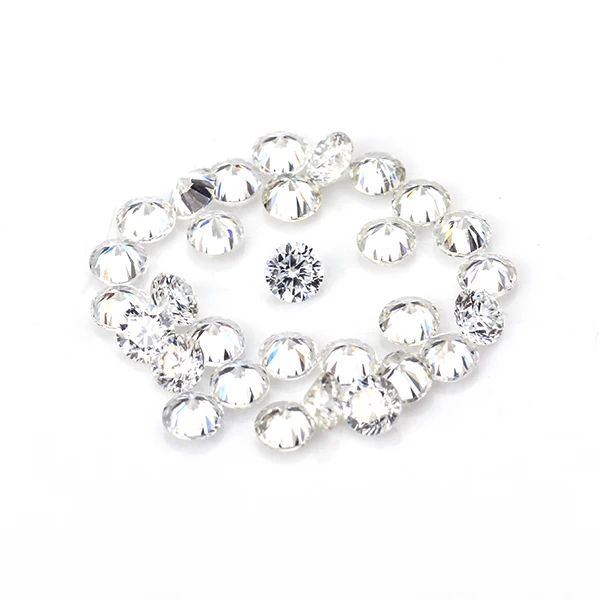 

Starsgem wholesale price small size pure white 3.5mm loose moissanite diamonds 0.2 carat moissanite
