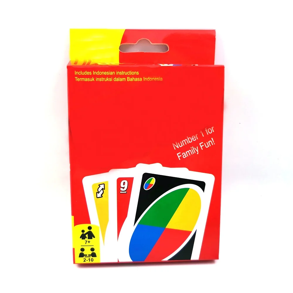 

Hot sale family game Factory Price poker Table Games unoes playing cards