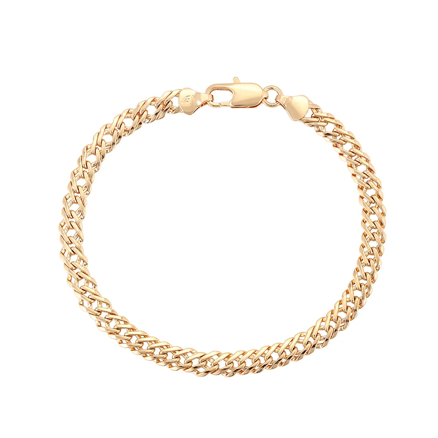 

76571 Xuping copper alloy imitation bracelet jewelry pulseras para hombre 18k gold color men new style bracelet