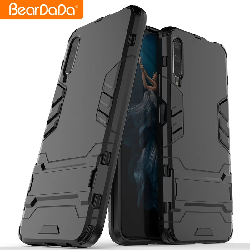 

BearDada Ultra thin kickstand shockproof bumper tpu pc back cover for Huawei Honor 9X Pro case