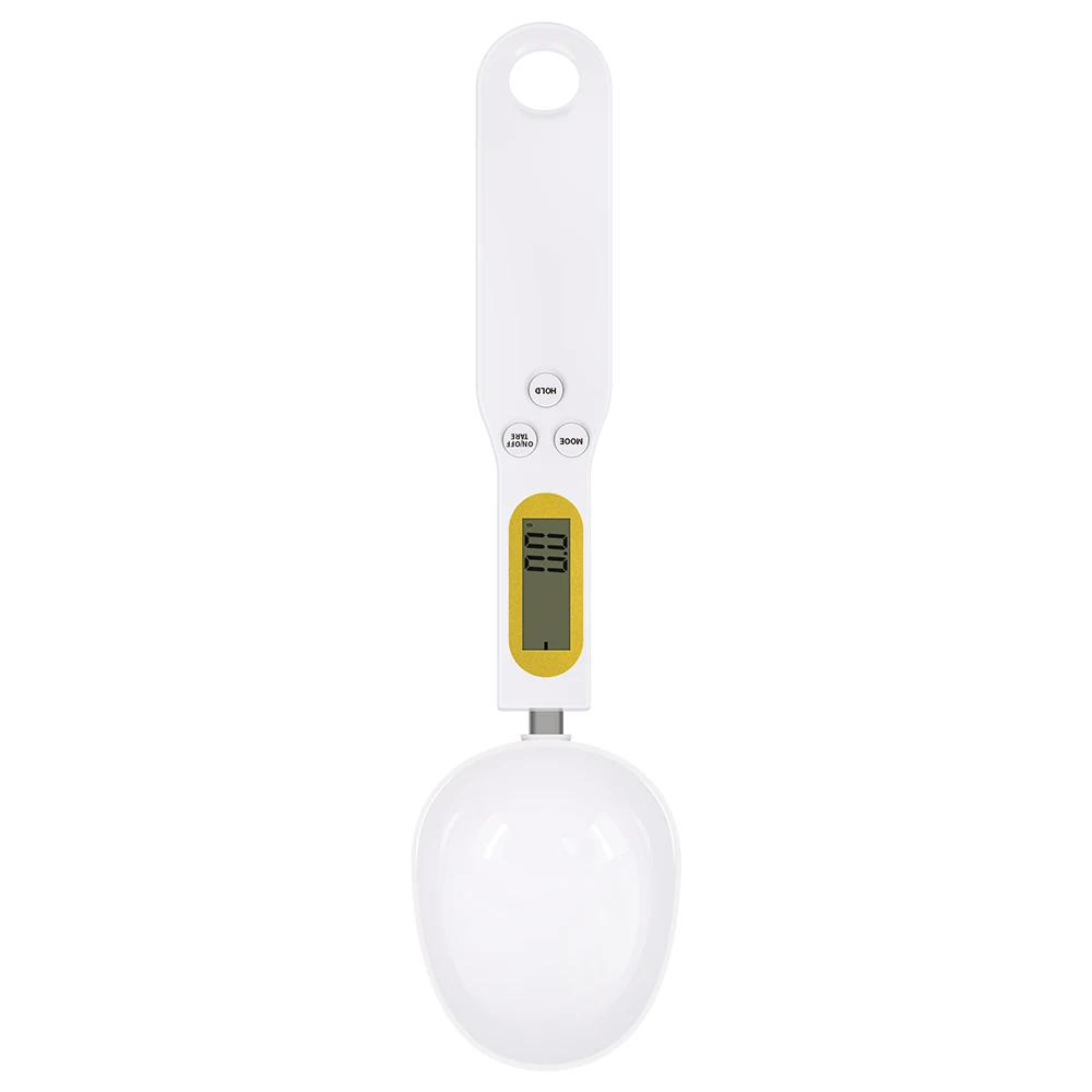 Electronic Plastic Weighing Spoon Digital Food Measuring Tools Scale 500G-0.1G For Kitchen  Cooking