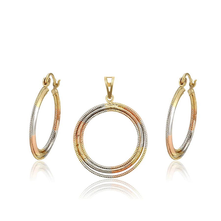 

A00672044 xuping Fashion classic big earring pendant set jewelry