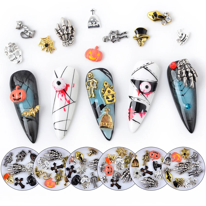

High quality halloween nail art charms for nail art designs